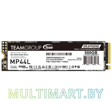 SSD диск Team MP44L 500GB (TM8FPK500G0C101)